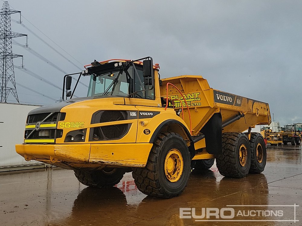 2017 Volvo A30G - Xe ben đổ có khớp nối: hình 1 2017 Volvo A30G - Xe ben đổ có khớp nối: hình 1