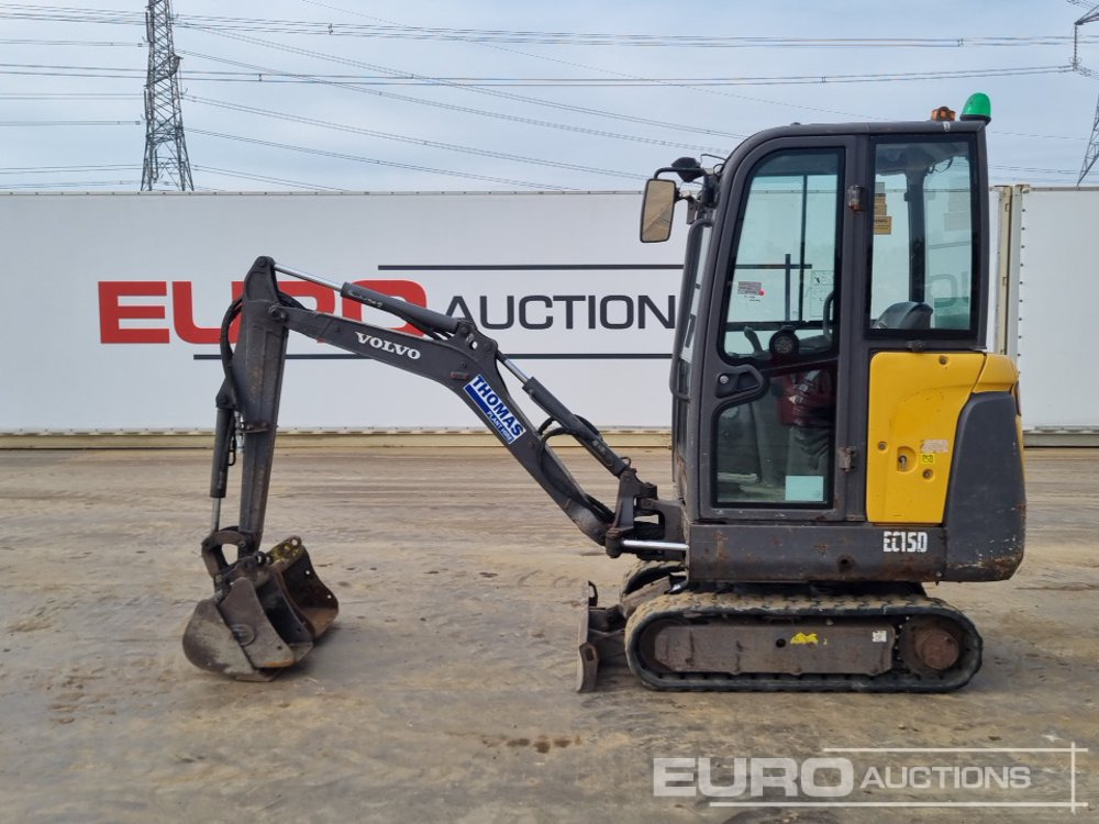 2017 Volvo EC15D - Máy xúc mini: hình 2 2017 Volvo EC15D - Máy xúc mini: hình 2