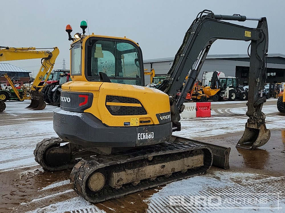 2017 Volvo ECR88D - Máy xúc mini: hình 5 2017 Volvo ECR88D - Máy xúc mini: hình 5