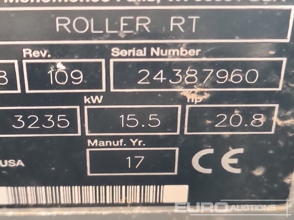 Máy nhựa đường 2017 Wacker Neuson Roller RT: hình 39