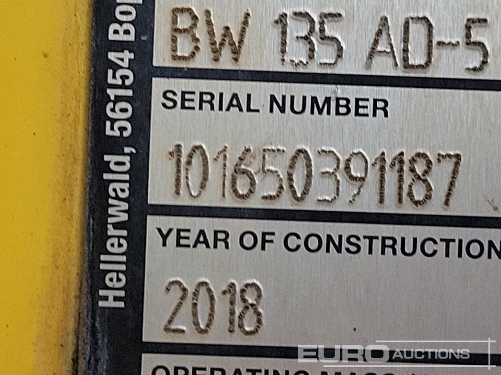 Máy lăn 2018 Bomag BW135AD-5: hình 37