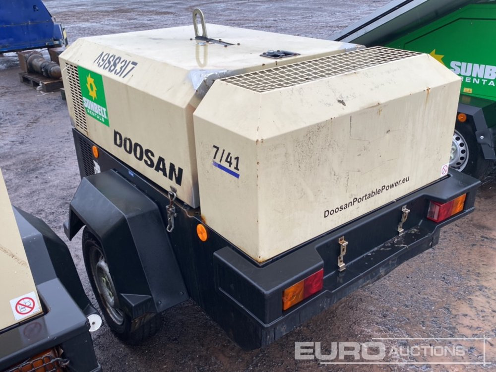 2018 Doosan 741 - Máy nén khí: hình 2 2018 Doosan 741 - Máy nén khí: hình 2