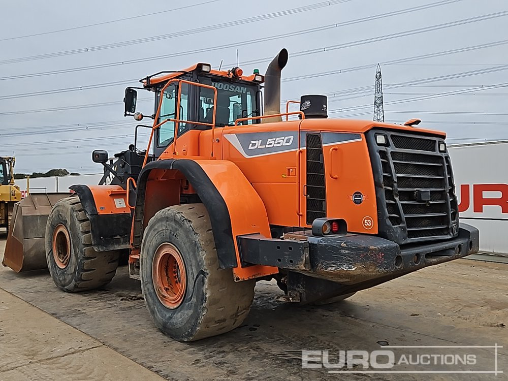 2018 Doosan DL550-5 - Máy xúc lật bánh lốp: hình 3 2018 Doosan DL550-5 - Máy xúc lật bánh lốp: hình 3