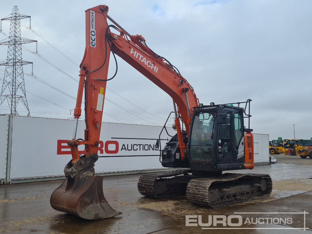 2018 Hitachi ZX135US-6 - Máy xúc bánh xích: hình 1 2018 Hitachi ZX135US-6 - Máy xúc bánh xích: hình 1