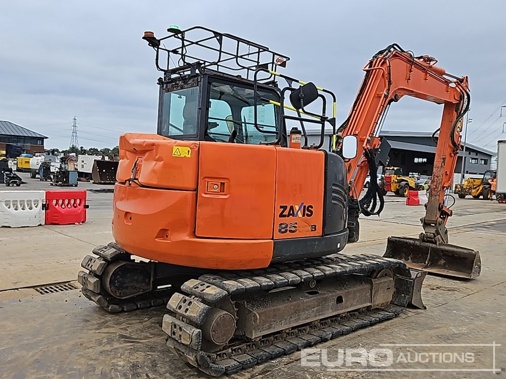 2018 Hitachi ZX85USB-5A - Máy xúc mini: hình 5 2018 Hitachi ZX85USB-5A - Máy xúc mini: hình 5