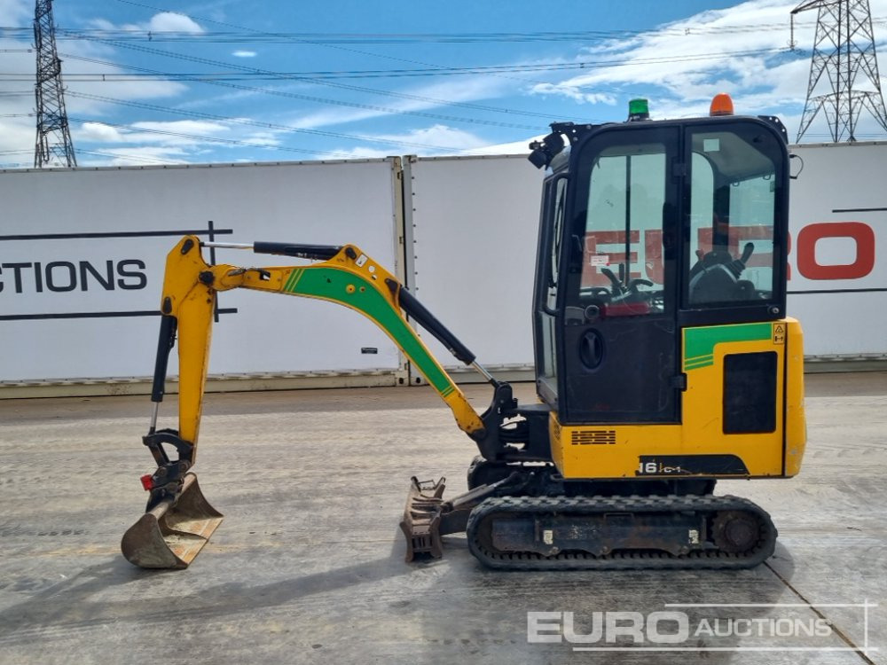 2018 JCB 16C-1 - Máy xúc mini: hình 2 2018 JCB 16C-1 - Máy xúc mini: hình 2