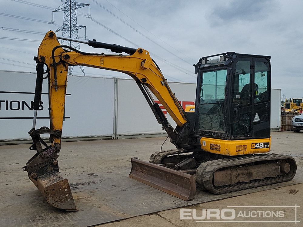 2018 JCB 48Z-1 - Máy xúc mini: hình 1 2018 JCB 48Z-1 - Máy xúc mini: hình 1
