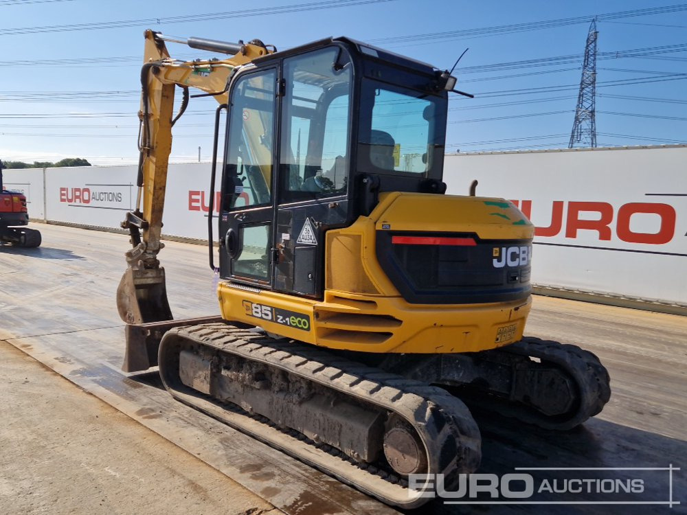 2018 JCB 85Z-1 - Máy xúc mini: hình 3 2018 JCB 85Z-1 - Máy xúc mini: hình 3