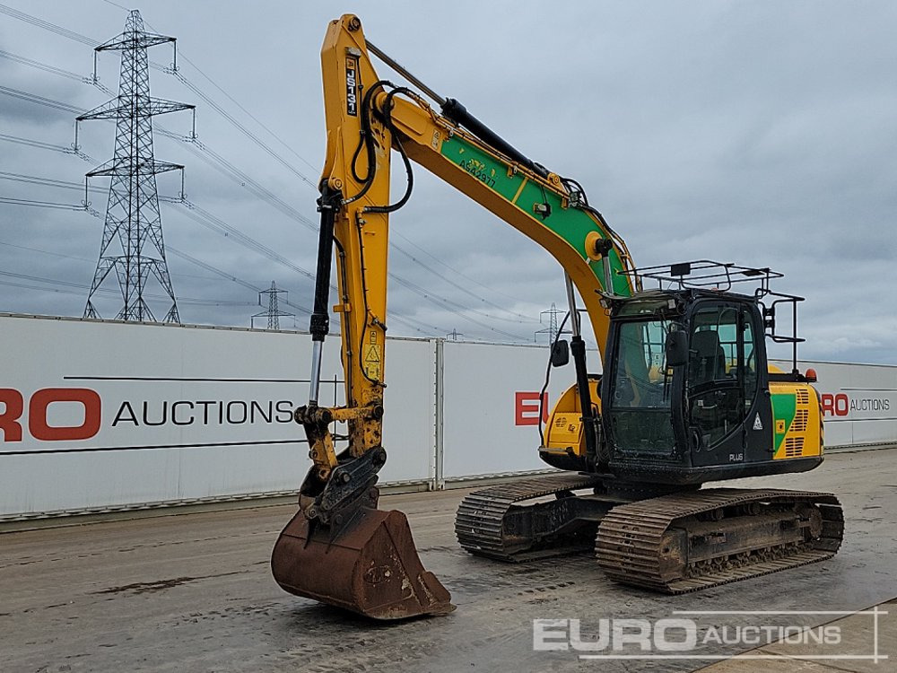 2018 JCB JS131LC - Máy xúc bánh xích: hình 1 2018 JCB JS131LC - Máy xúc bánh xích: hình 1