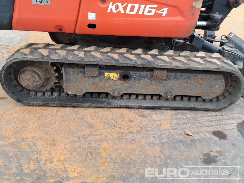 Máy xúc mini 2018 Kubota KX016-4: hình 10