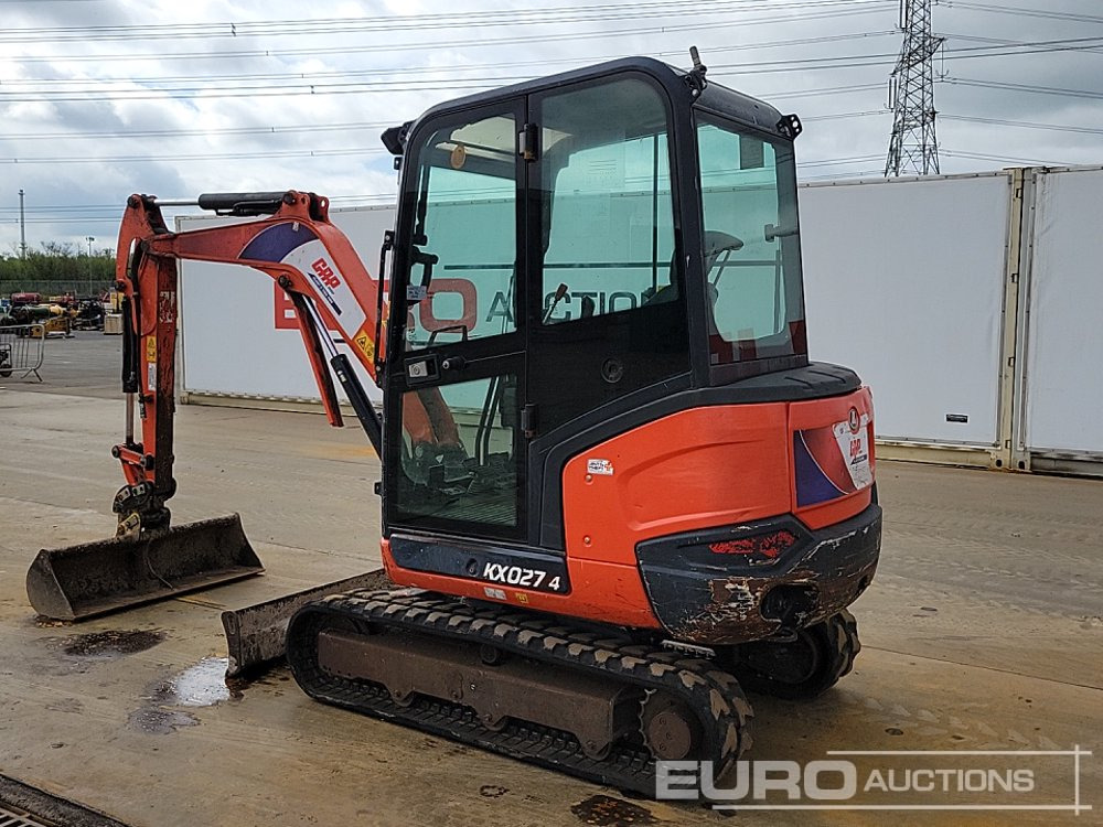 2018 Kubota KX027-4 - Máy xúc mini: hình 3 2018 Kubota KX027-4 - Máy xúc mini: hình 3