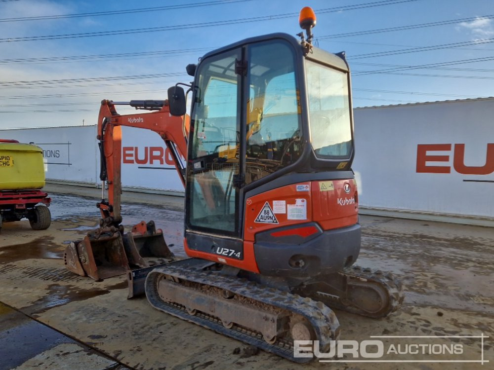 2018 Kubota U27-4 - Máy xúc mini: hình 3 2018 Kubota U27-4 - Máy xúc mini: hình 3
