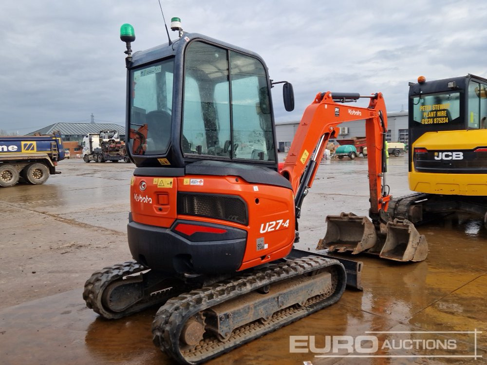 2018 Kubota U27-4 - Máy xúc mini: hình 5 2018 Kubota U27-4 - Máy xúc mini: hình 5