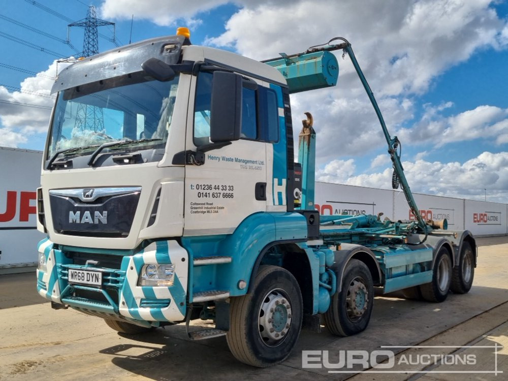 2018 MAN TGS 35.420 - Xe tải nâng móc: hình 1 2018 MAN TGS 35.420 - Xe tải nâng móc: hình 1