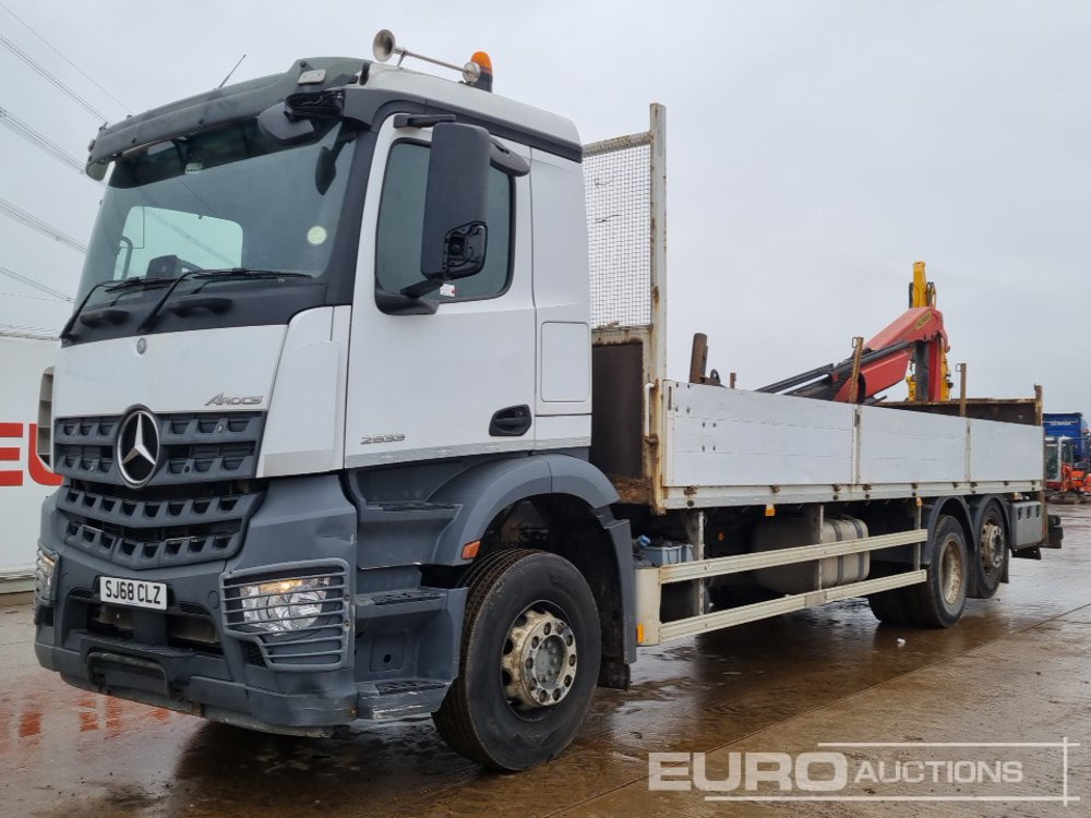 2018 Mercedes Arocs 2533 - Xe tải thùng lửng/ Phẳng: hình 1 2018 Mercedes Arocs 2533 - Xe tải thùng lửng/ Phẳng: hình 1