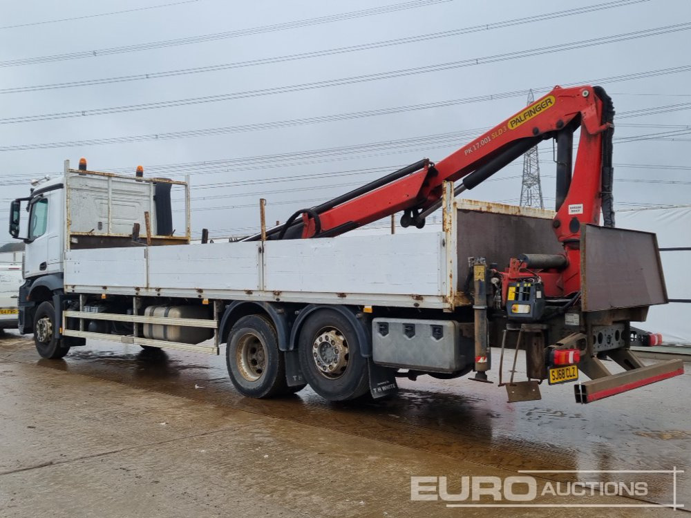 2018 Mercedes Arocs 2533 - Xe tải thùng lửng/ Phẳng: hình 3 2018 Mercedes Arocs 2533 - Xe tải thùng lửng/ Phẳng: hình 3