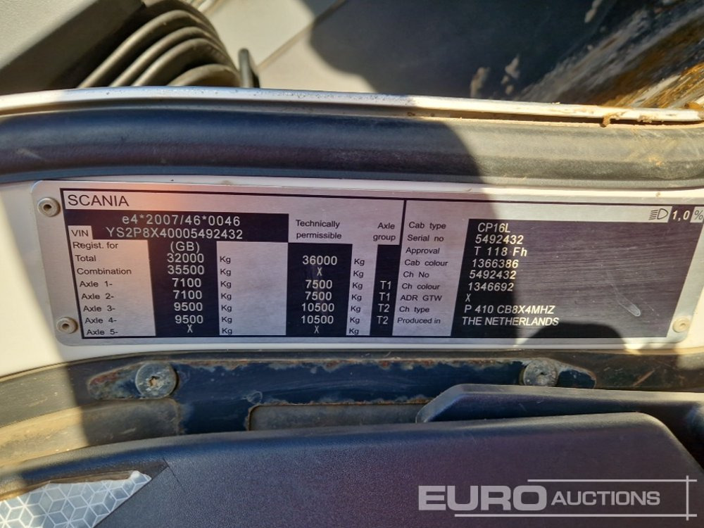 Xe ben 2018 Scania P410: hình 38 Xe ben 2018 Scania P410: hình 38