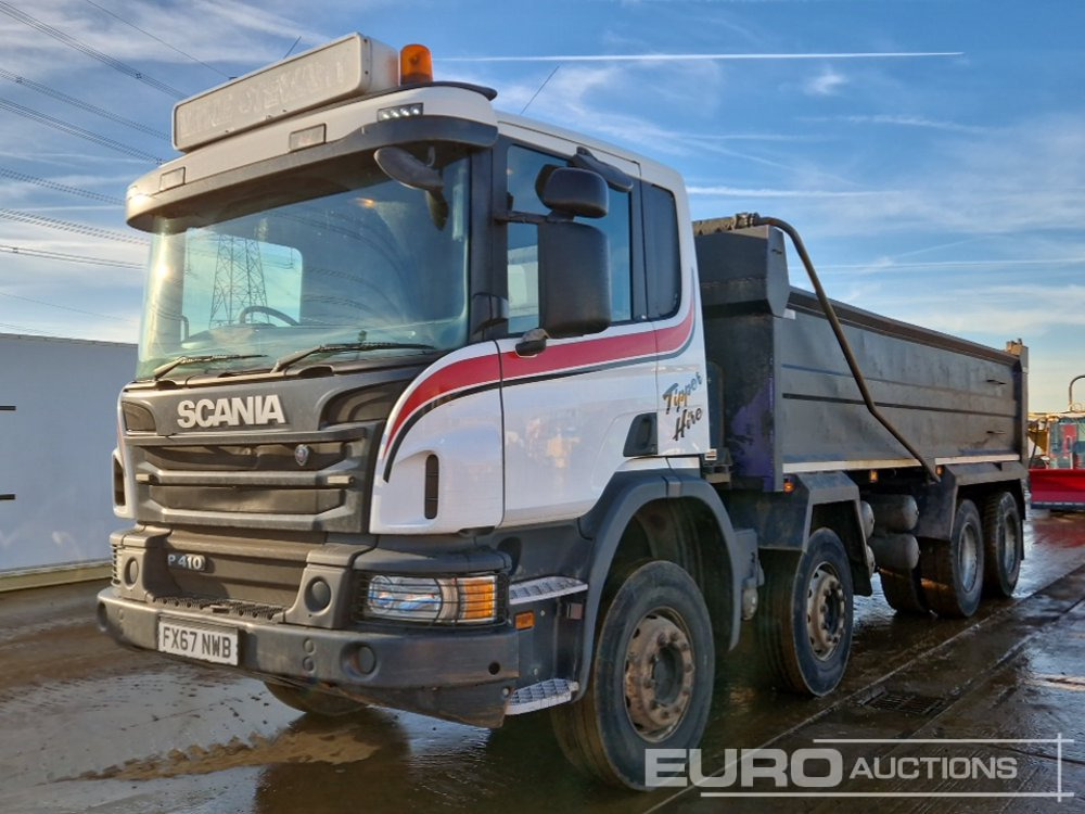 2018 Scania P410 - Xe ben: hình 1 2018 Scania P410 - Xe ben: hình 1