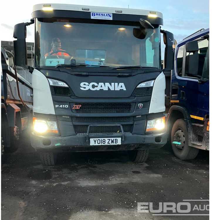 2018 Scania P410XT - Xe ben: hình 1 2018 Scania P410XT - Xe ben: hình 1