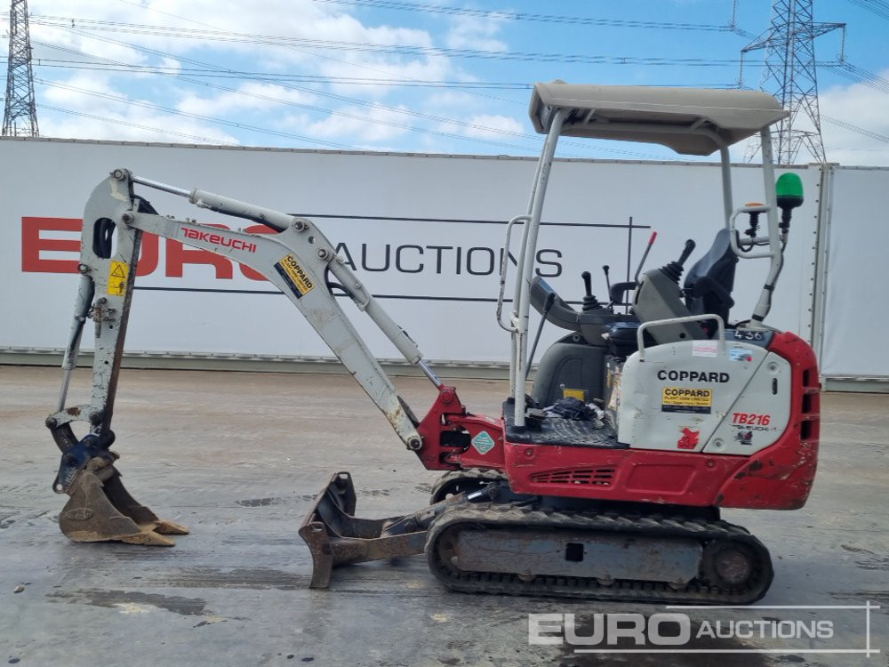 2018 Takeuchi TB216 - Máy xúc mini: hình 2 2018 Takeuchi TB216 - Máy xúc mini: hình 2