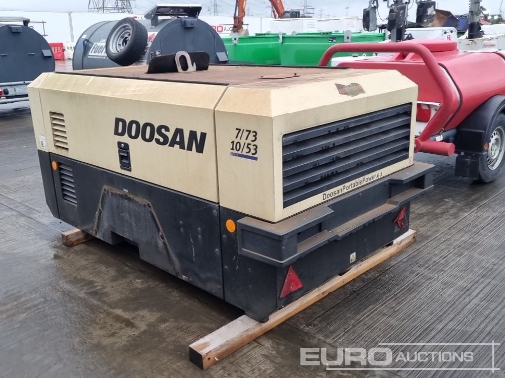 2019 Doosan 7/73-10/53 250CFM - Máy nén khí: hình 3 2019 Doosan 7/73-10/53 250CFM - Máy nén khí: hình 3