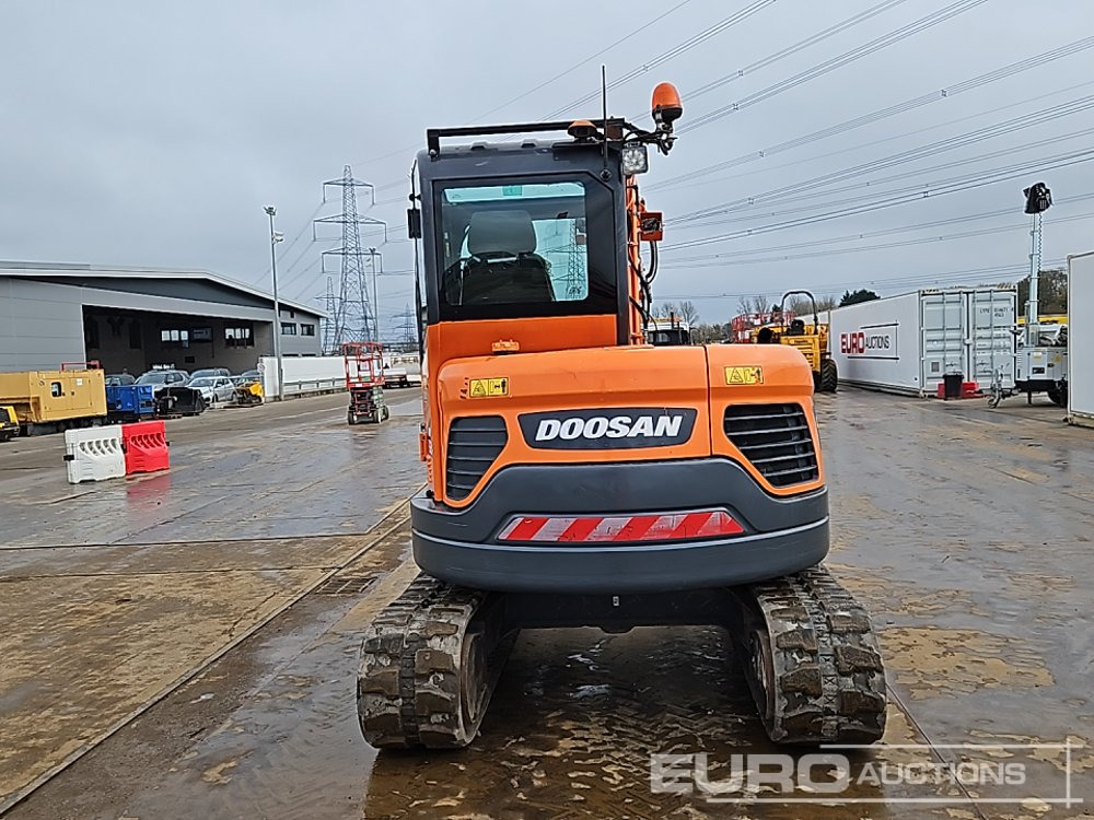 2019 Doosan DX62R-3 - Máy xúc mini: hình 4 2019 Doosan DX62R-3 - Máy xúc mini: hình 4