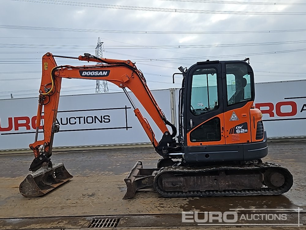 2019 Doosan DX62R-3 - Máy xúc mini: hình 2 2019 Doosan DX62R-3 - Máy xúc mini: hình 2