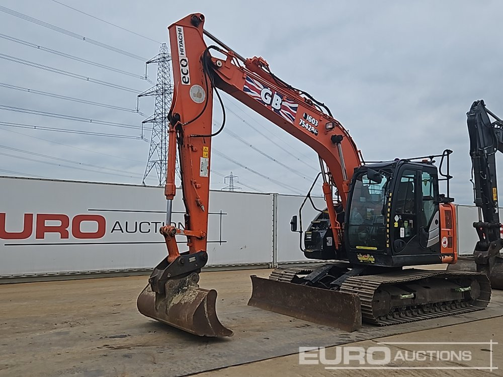 2019 Hitachi ZX135US-6 - Máy xúc bánh xích: hình 1 2019 Hitachi ZX135US-6 - Máy xúc bánh xích: hình 1