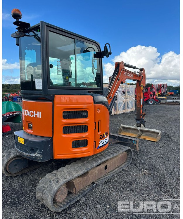 2019 Hitachi ZX26U-6 CR - Máy xúc mini: hình 3 2019 Hitachi ZX26U-6 CR - Máy xúc mini: hình 3