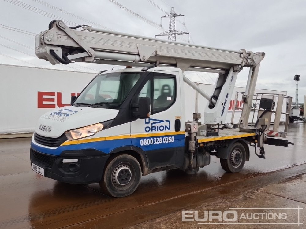 2019 Iveco 6 Speed Access Platform Van, Stabilsers, Multitel MZ250 Articulated Telescopic Boomlift, (Damaged Boom) (Reg. Docs. Available) - Xe van chở khách: hình 1 2019 Iveco 6 Speed Access Platform Van, Stabilsers, Multitel MZ250 Articulated Telescopic Boomlift, (Damaged Boom) (Reg. Docs. Available) - Xe van chở khách: hình 1