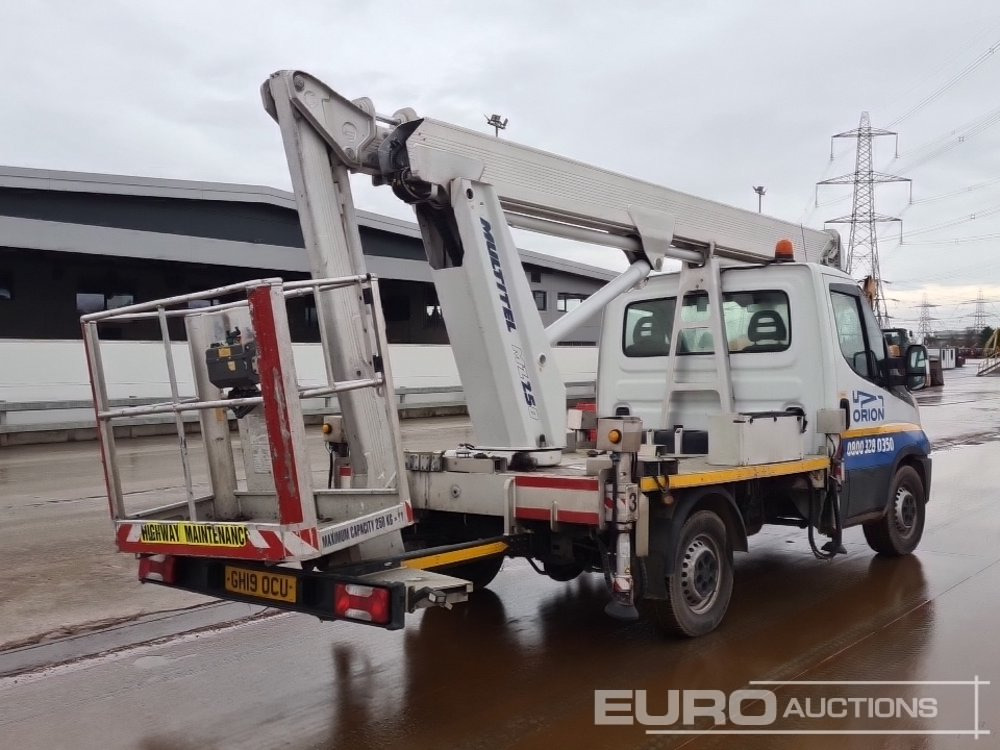 2019 Iveco 6 Speed Access Platform Van, Stabilsers, Multitel MZ250 Articulated Telescopic Boomlift, (Damaged Boom) (Reg. Docs. Available) - Xe van chở khách: hình 5 2019 Iveco 6 Speed Access Platform Van, Stabilsers, Multitel MZ250 Articulated Telescopic Boomlift, (Damaged Boom) (Reg. Docs. Available) - Xe van chở khách: hình 5