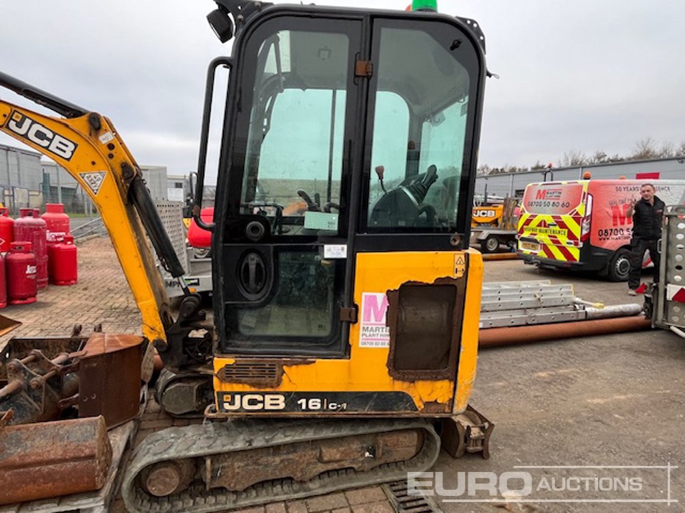 2019 JCB 16C-1 - Máy xúc mini: hình 2 2019 JCB 16C-1 - Máy xúc mini: hình 2
