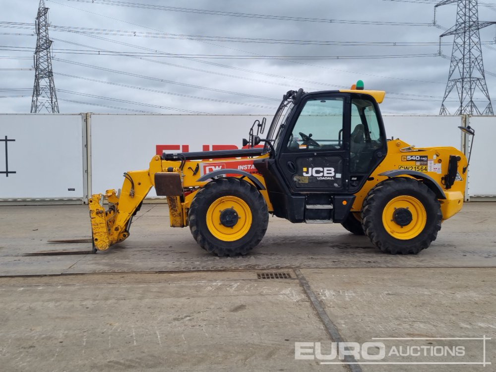 2019 JCB 540-140 Hi Viz - Xe nhấc hình viễn vọng kính: hình 2 2019 JCB 540-140 Hi Viz - Xe nhấc hình viễn vọng kính: hình 2
