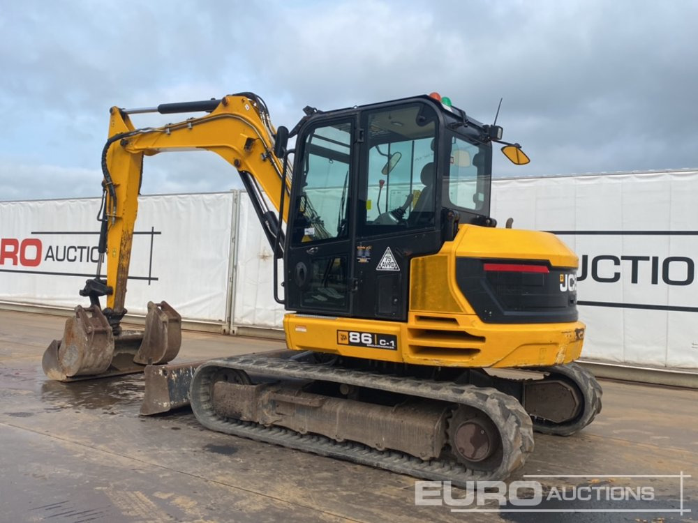 2019 JCB 86C-1 - Máy xúc mini: hình 3 2019 JCB 86C-1 - Máy xúc mini: hình 3