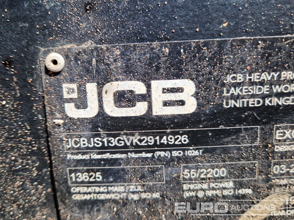 Máy xúc bánh xích 2019 JCB JS131LC: hình 48