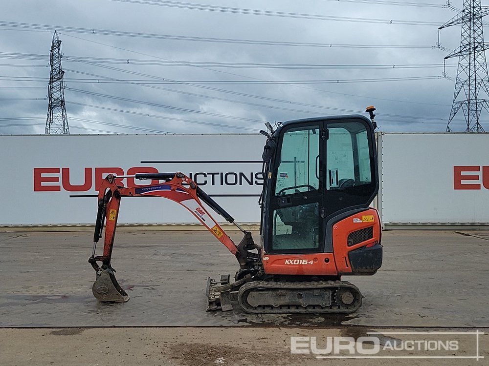 2019 Kubota KX016-4 - Máy xúc mini: hình 2 2019 Kubota KX016-4 - Máy xúc mini: hình 2