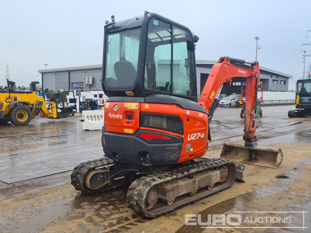 2019 Kubota U27-4 - Máy xúc mini: hình 5 2019 Kubota U27-4 - Máy xúc mini: hình 5