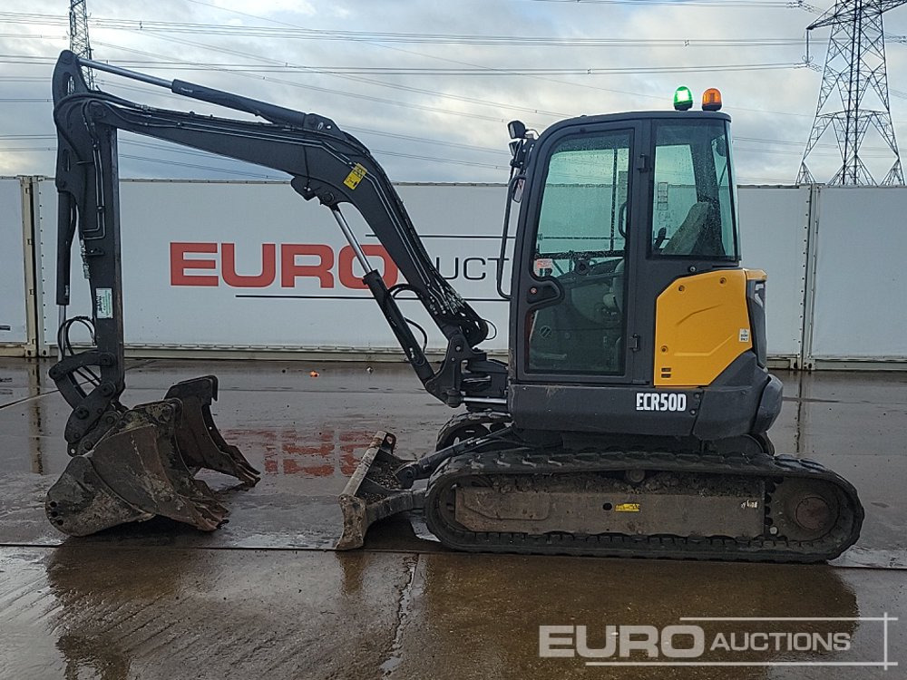 2019 Volvo ECR50D - Máy xúc mini: hình 2 2019 Volvo ECR50D - Máy xúc mini: hình 2