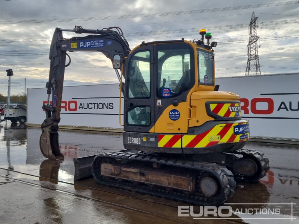 2019 Volvo ECR88D - Máy xúc mini: hình 3 2019 Volvo ECR88D - Máy xúc mini: hình 3