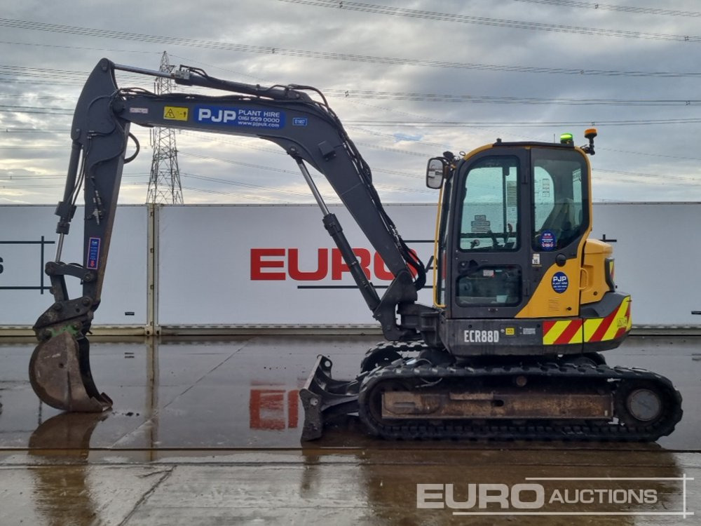 2019 Volvo ECR88D - Máy xúc mini: hình 2 2019 Volvo ECR88D - Máy xúc mini: hình 2