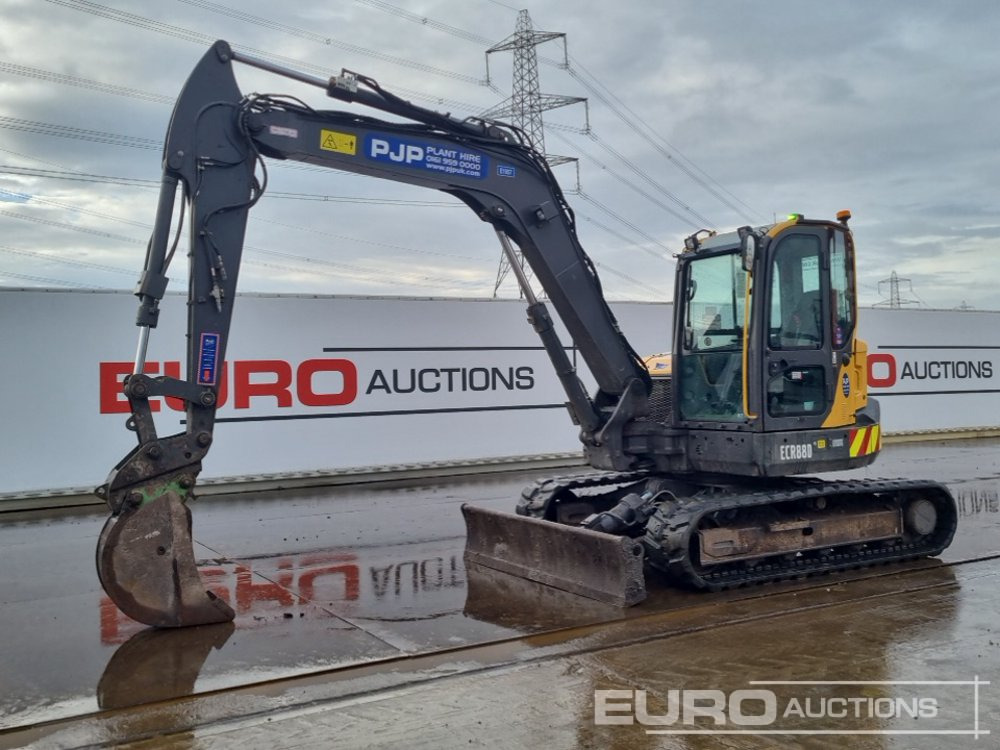2019 Volvo ECR88D - Máy xúc mini: hình 1 2019 Volvo ECR88D - Máy xúc mini: hình 1