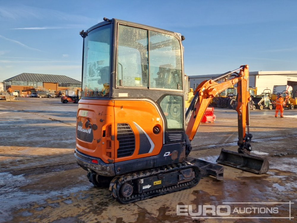 2020 Doosan DX19 - Máy xúc mini: hình 5 2020 Doosan DX19 - Máy xúc mini: hình 5