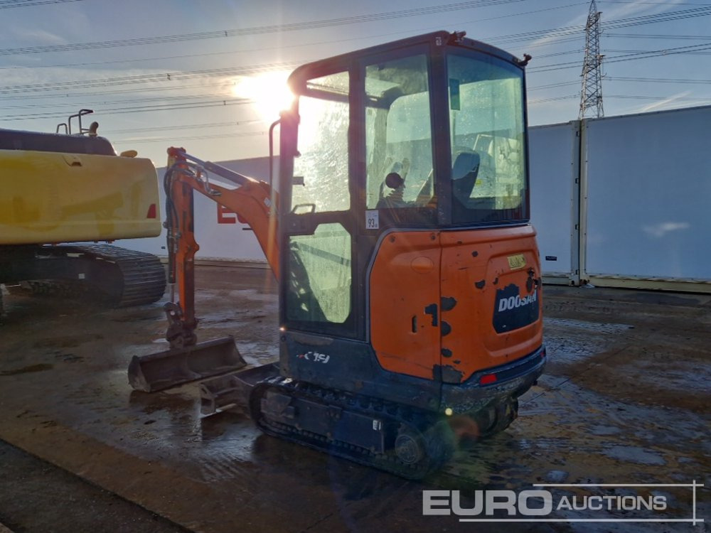 2020 Doosan DX19 - Máy xúc mini: hình 3 2020 Doosan DX19 - Máy xúc mini: hình 3