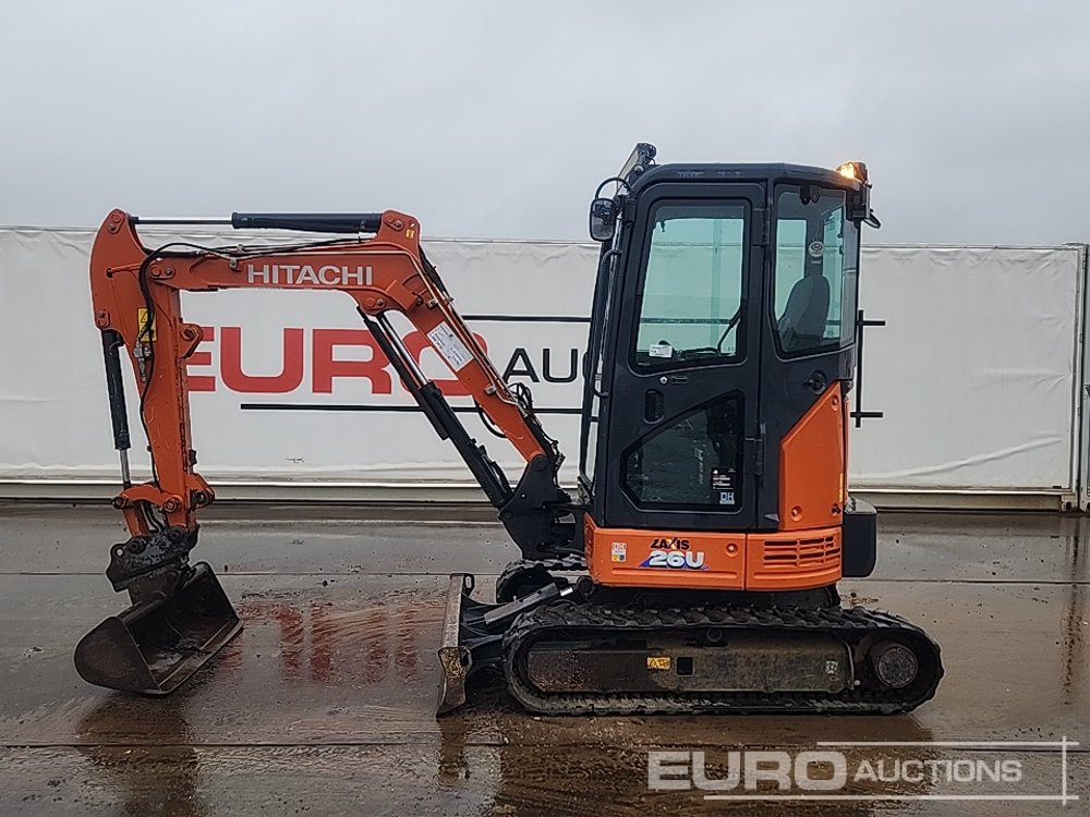 2020 Hitachi ZX26U-6 CLR - Máy xúc mini: hình 2 2020 Hitachi ZX26U-6 CLR - Máy xúc mini: hình 2