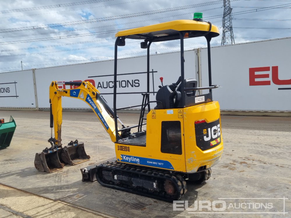 2020 JCB 16C-1 - Máy xúc mini: hình 3 2020 JCB 16C-1 - Máy xúc mini: hình 3