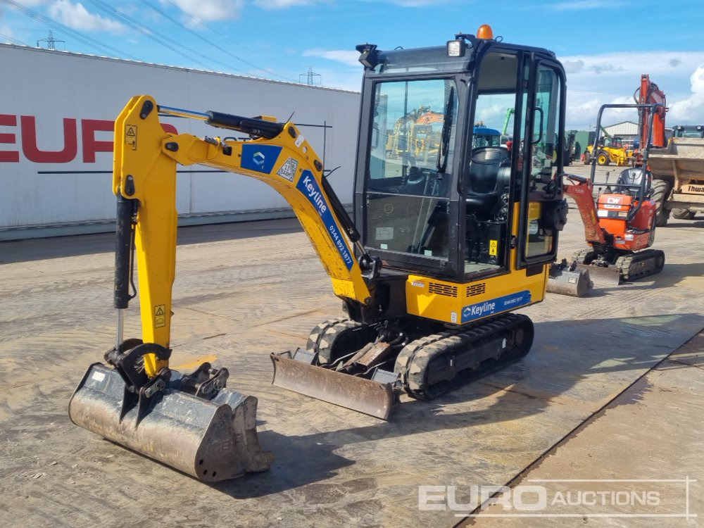 2020 JCB 16C-1 - Máy xúc mini: hình 1 2020 JCB 16C-1 - Máy xúc mini: hình 1