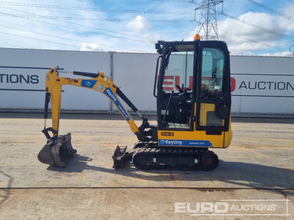 2020 JCB 16C-1 - Máy xúc mini: hình 2 2020 JCB 16C-1 - Máy xúc mini: hình 2