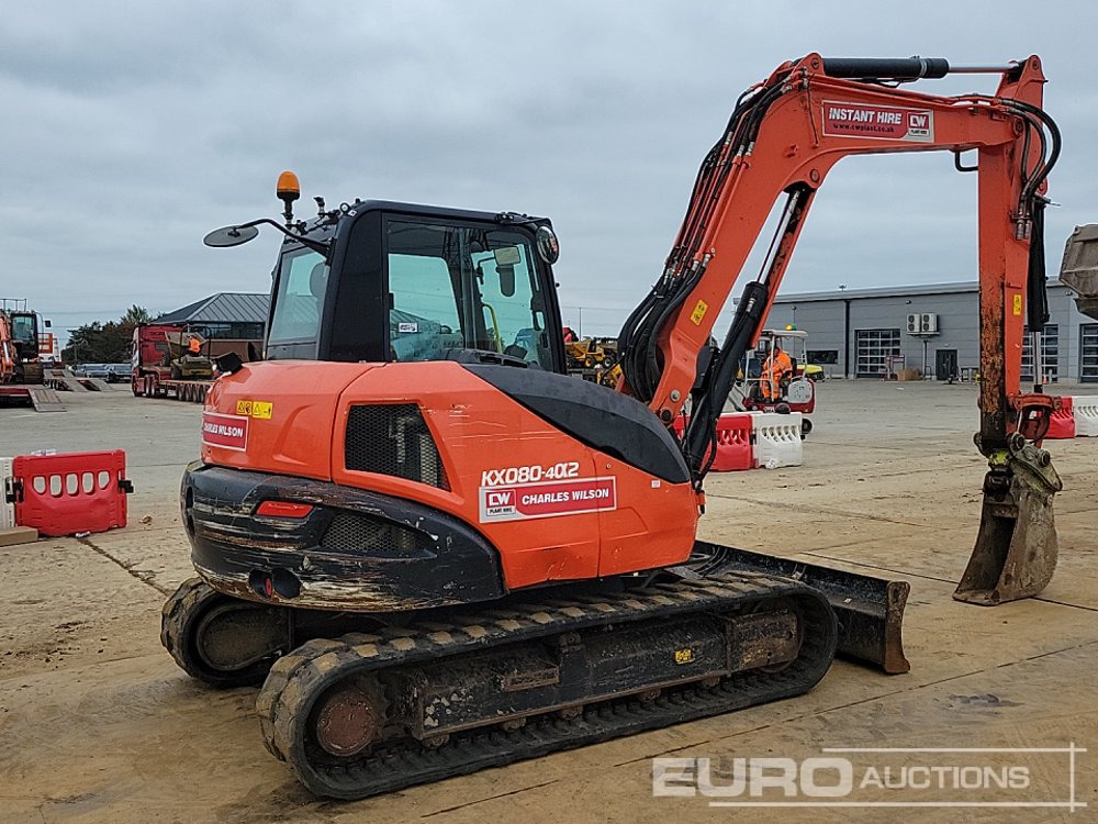 2020 Kubota KX080-4A2 - Máy xúc mini: hình 5 2020 Kubota KX080-4A2 - Máy xúc mini: hình 5