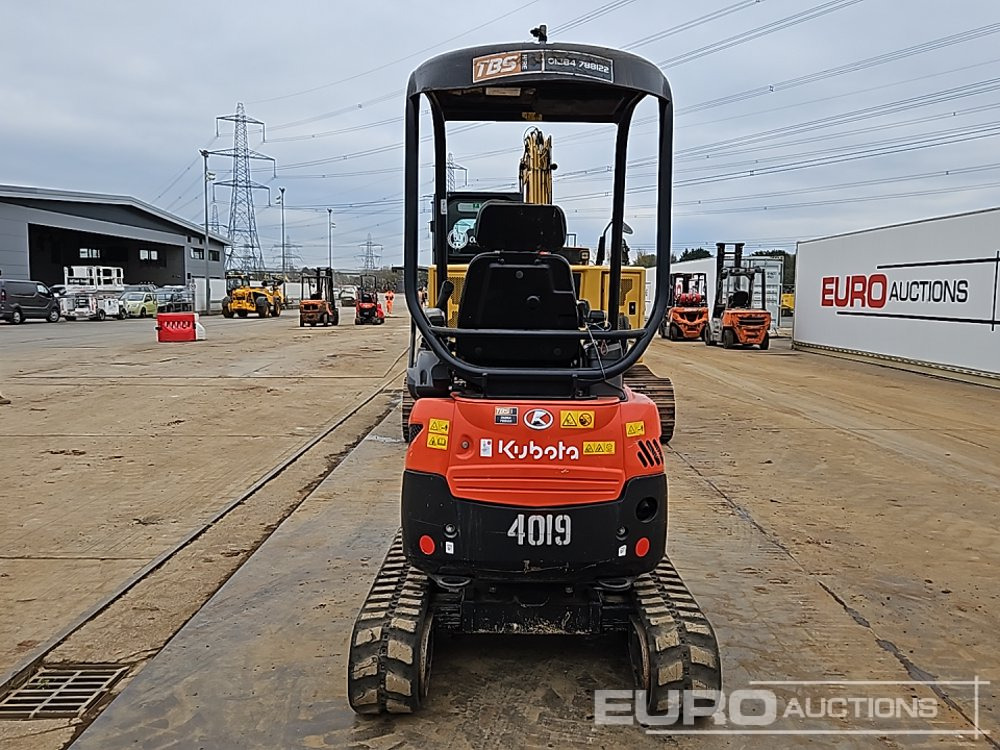 2020 Kubota U17-3A - Máy xúc mini: hình 4 2020 Kubota U17-3A - Máy xúc mini: hình 4