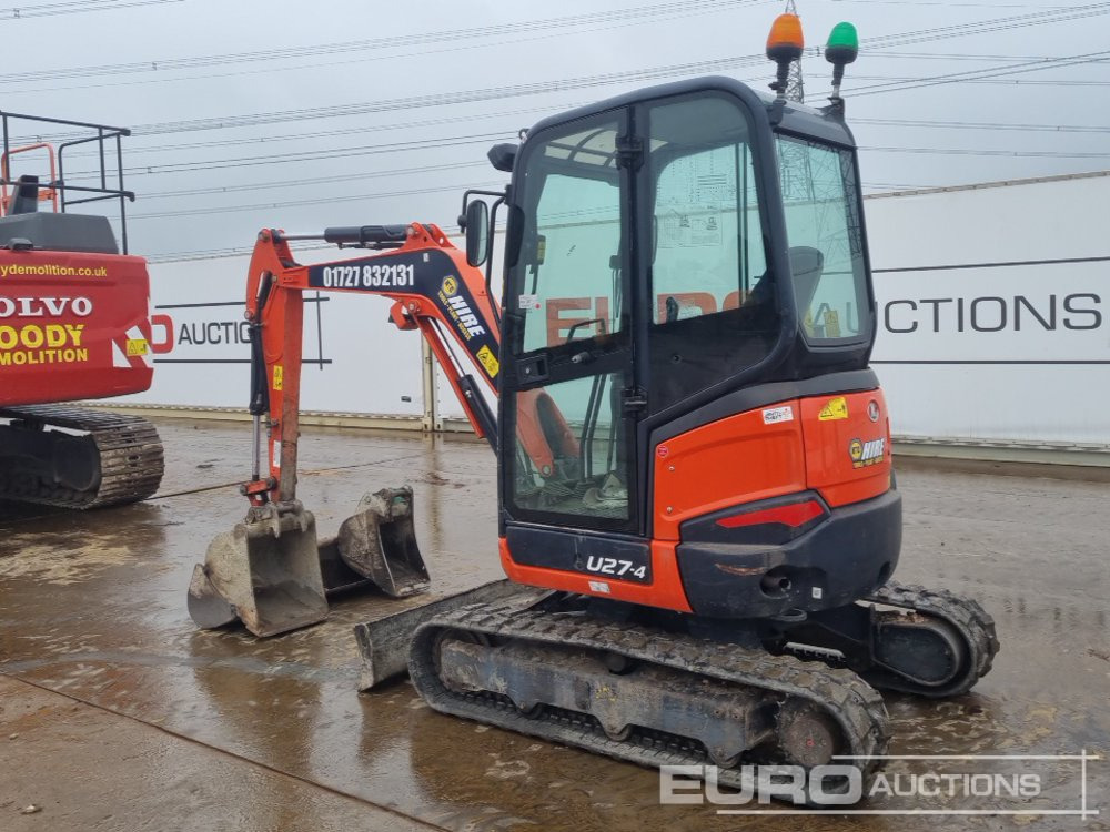 2020 Kubota U27-4 - Máy xúc mini: hình 3 2020 Kubota U27-4 - Máy xúc mini: hình 3